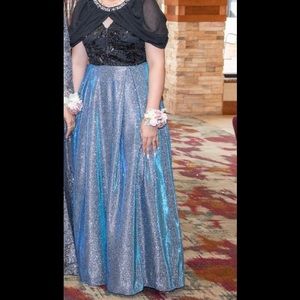 A beautiful A-line dress